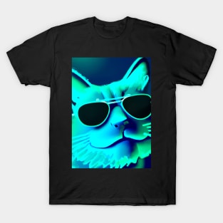 Cat with Sunglasses T-Shirt
